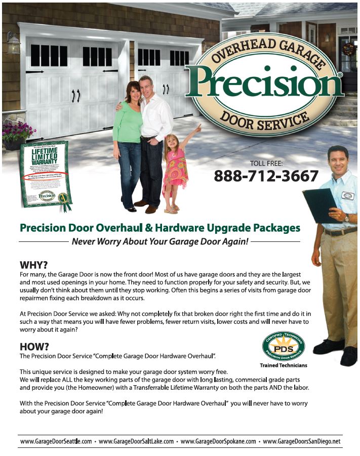The Precision Garage Door Overhaul Precision Garage Door Spokane
